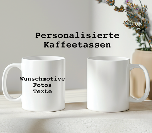 Personalisierte Kaffeetasse