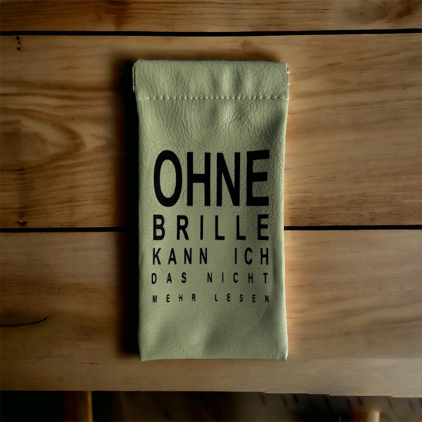 Brillenetui "Ohne Brille..."