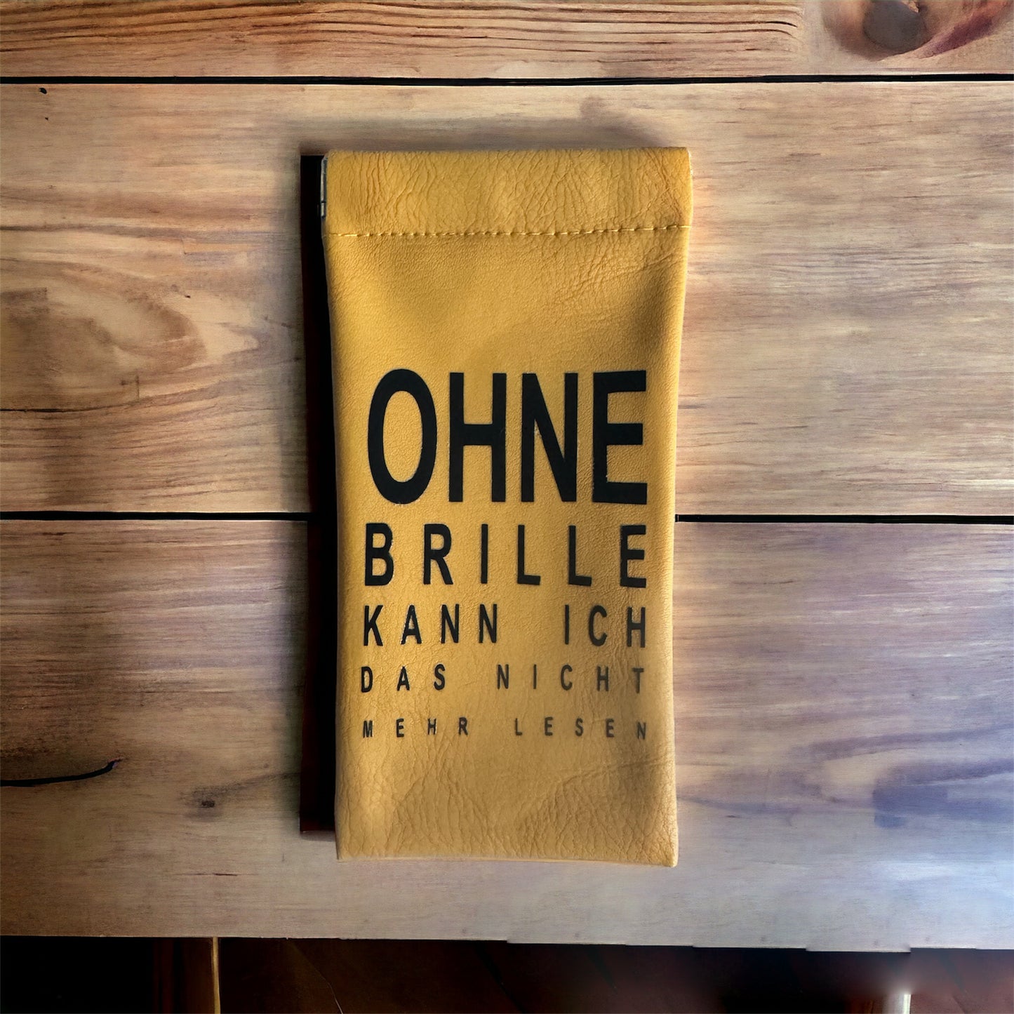 Brillenetui "Ohne Brille..."